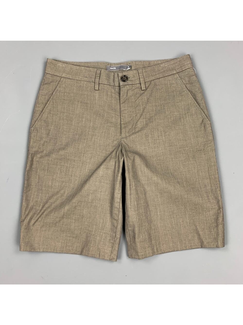 VINCE Size 28 Slate Cotton Zip Fly Shorts